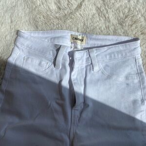 L'AGENCE White High Rise Jeans Classic Style